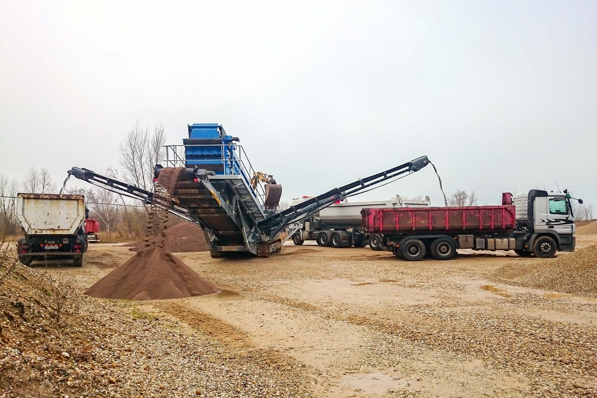 MB Spezialabbruch - Recycling: Recycling von Baumassenabfällen vor Ort