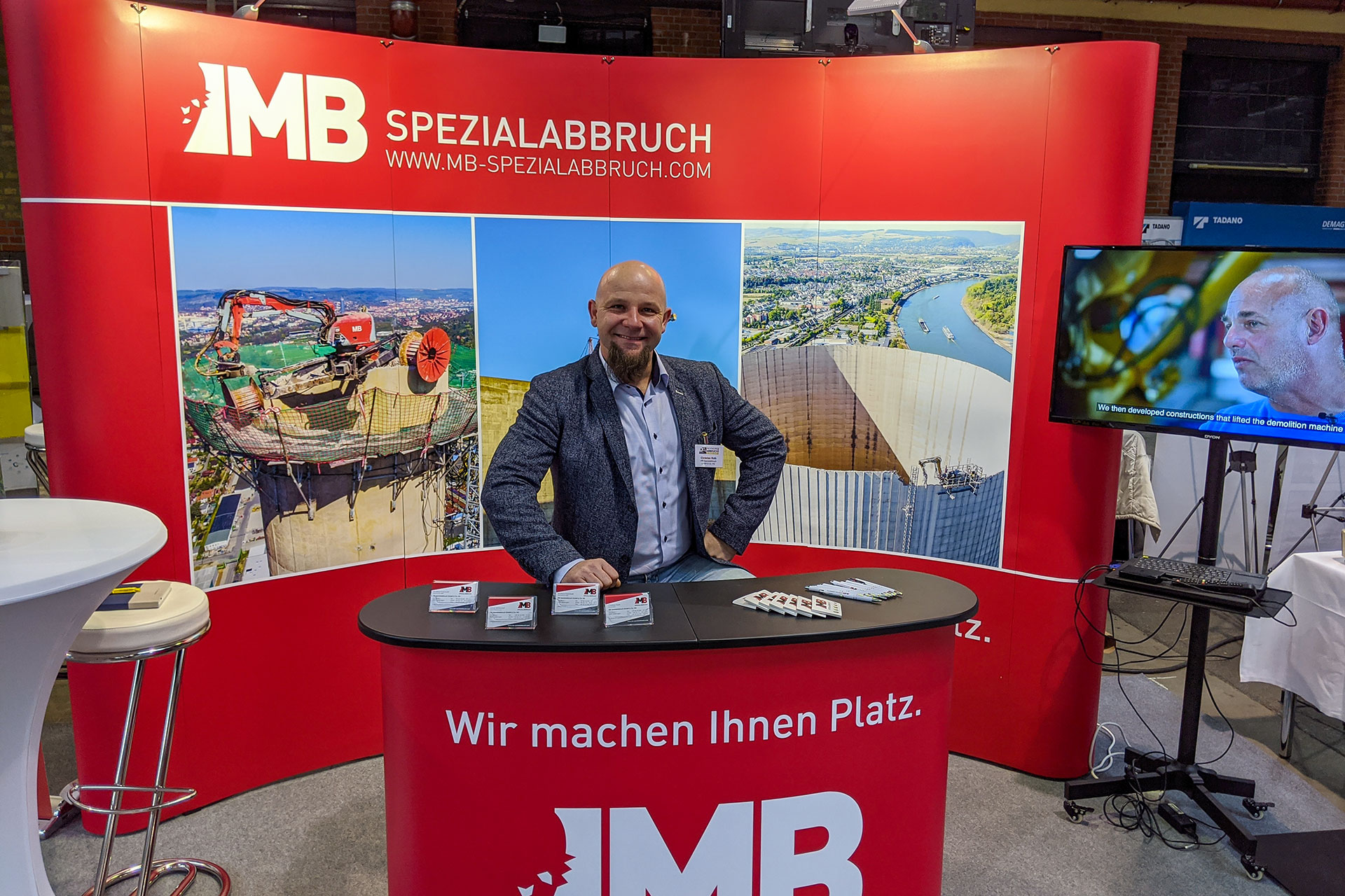 MB Spezialabbruch at the Fachtagung Abbruch 2020 in Berlin
