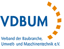 Logo VDBUM - Verband der Baubranche, Umwelt- und Maschinentechnik e.V.