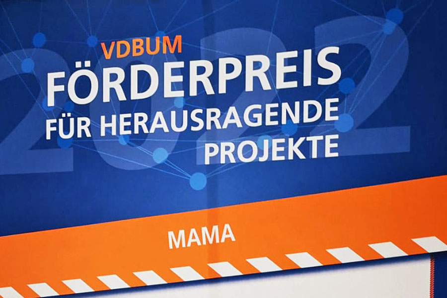 9. Fachtagung Baumaschinentechnik 2022 - VDBUM Förderpreis für Weiterentwicklung des Abbruchroboters RDB 100